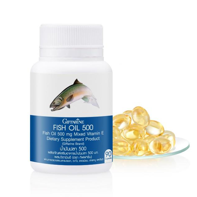40207 น้ำมันปลา (ขนาด 500 มก. บรรจุ 90 แคปซูล)