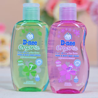 100 มล. เล็ก D-nee Organic ดีนี่ ออแกนิค สบู่เหลวอาบและสระผม