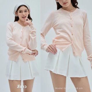 (8สี S-7XL)TENNIS SKIRT กระโปรงเทนนิสเอวสะดือ ซิปข้าง มีซับใน รุ่นTN03 - Mesave