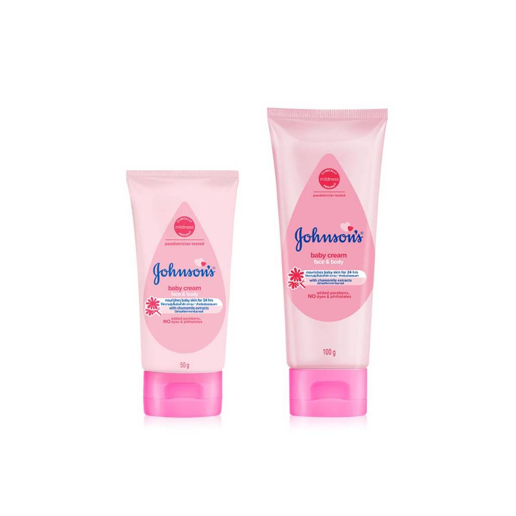 จอห์นสัน เบบี้ ครีม Baby Cream Johnson's ผลิต 2024