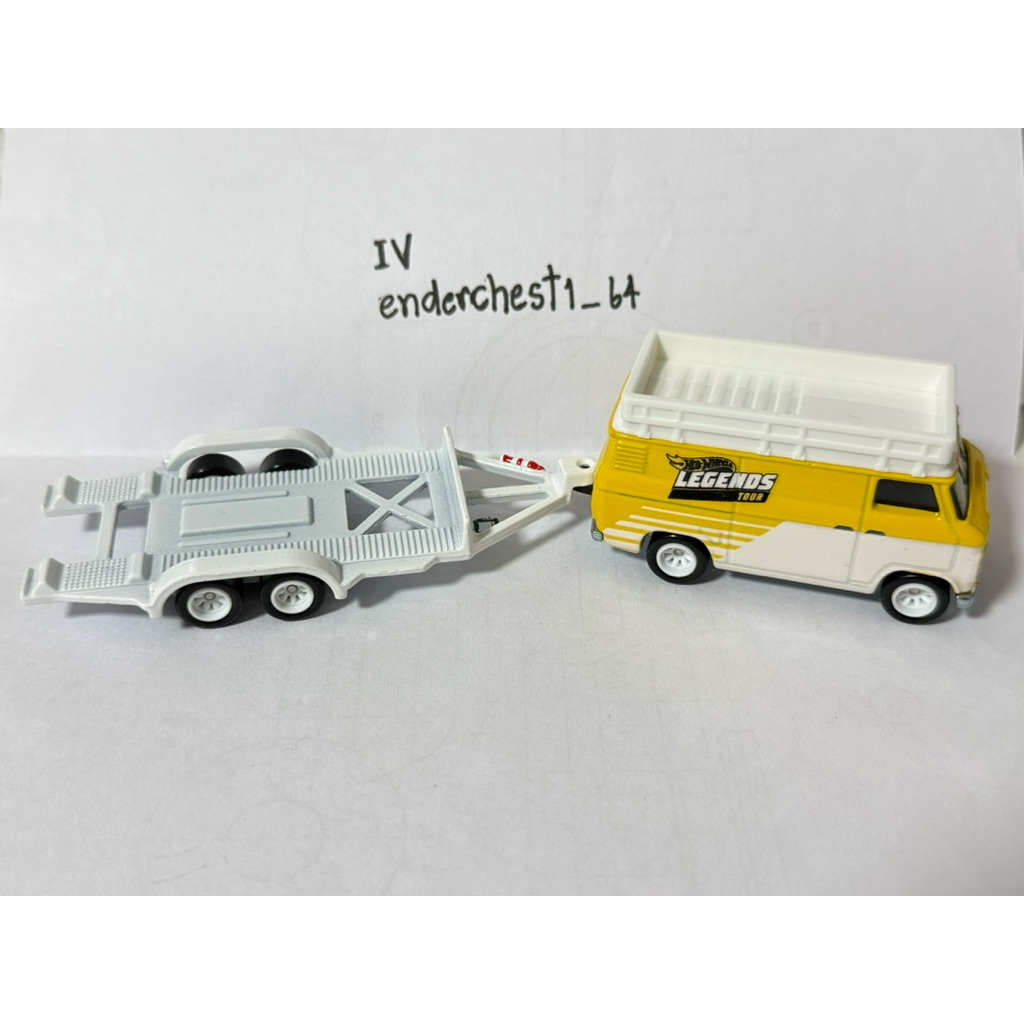 HOT WHEELS PREMIUM TRANSPORT RAILY HAULER & RALLY TRAILER