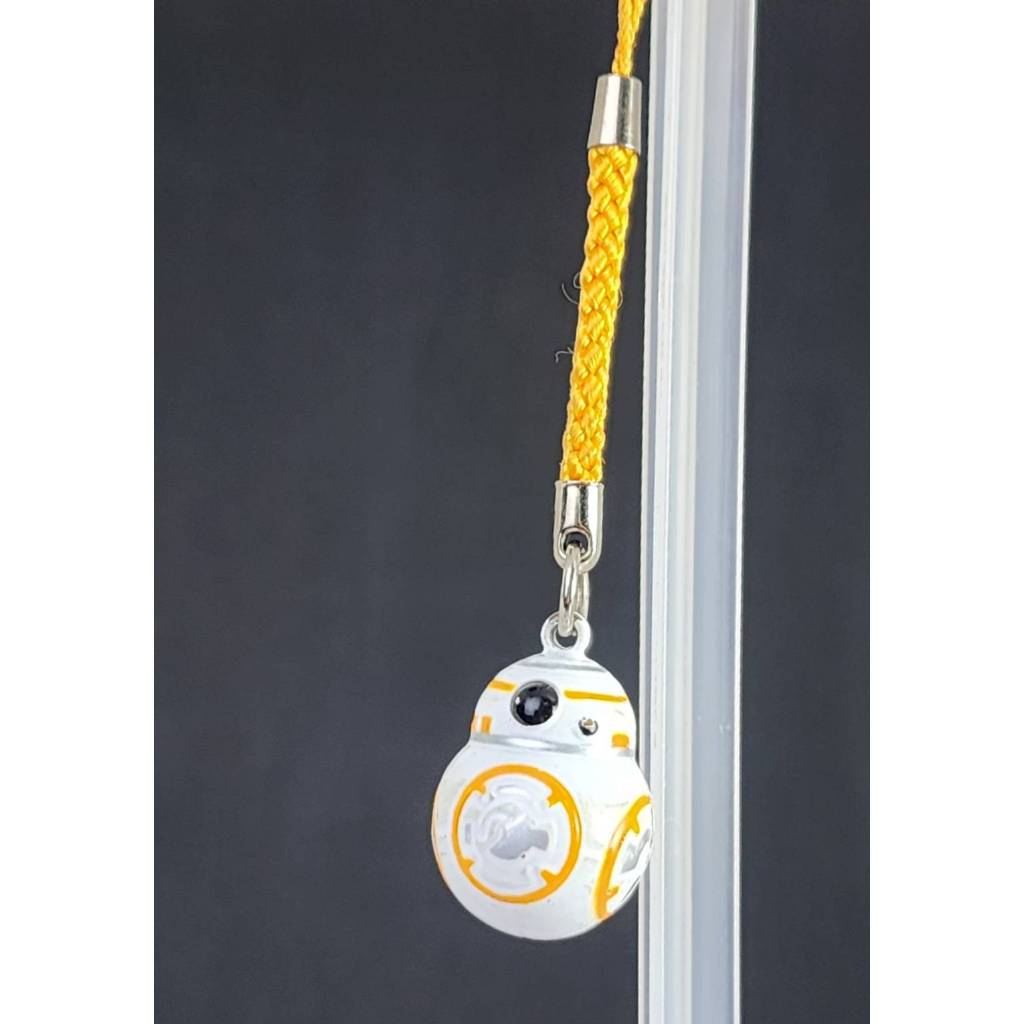 พวงกุญแจ พวงห้อยโทรศัพท์ ของ BB-8 ซึ่งเป็นดรอยด์แอสโตรเมคจากภาพยนตร์แฟรนไชส์ Star Wars(11/3)