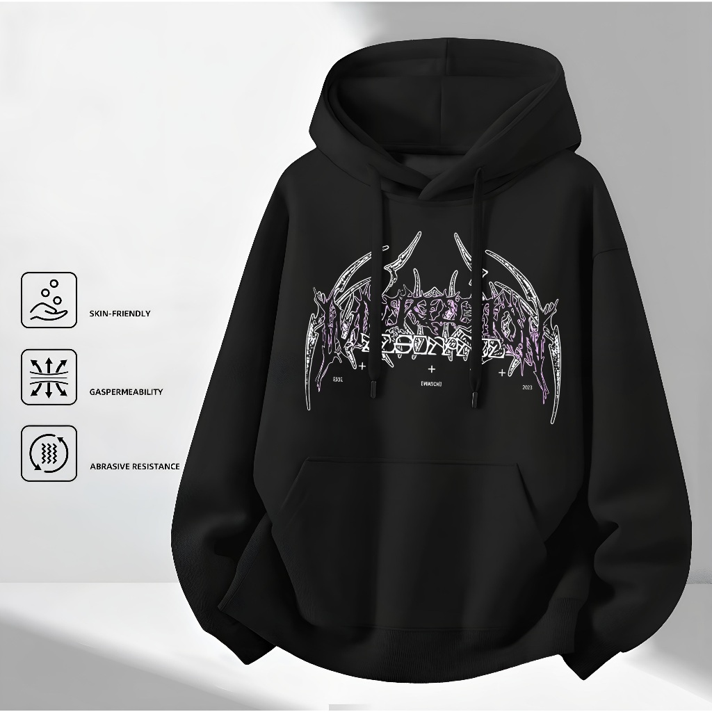 เสื้อฮู้ด/เสื้อสเวตเตอร์พิมพ์ลาย ดีไซน์ทันสมัยและมีสไตล์ สำหรับทั้งชายและหญิง