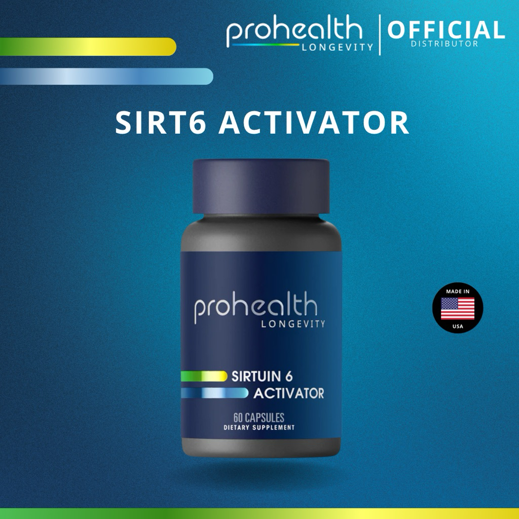 SIRT6 Activator (60 แคปซูล) ProHealth แท้จาก USA
