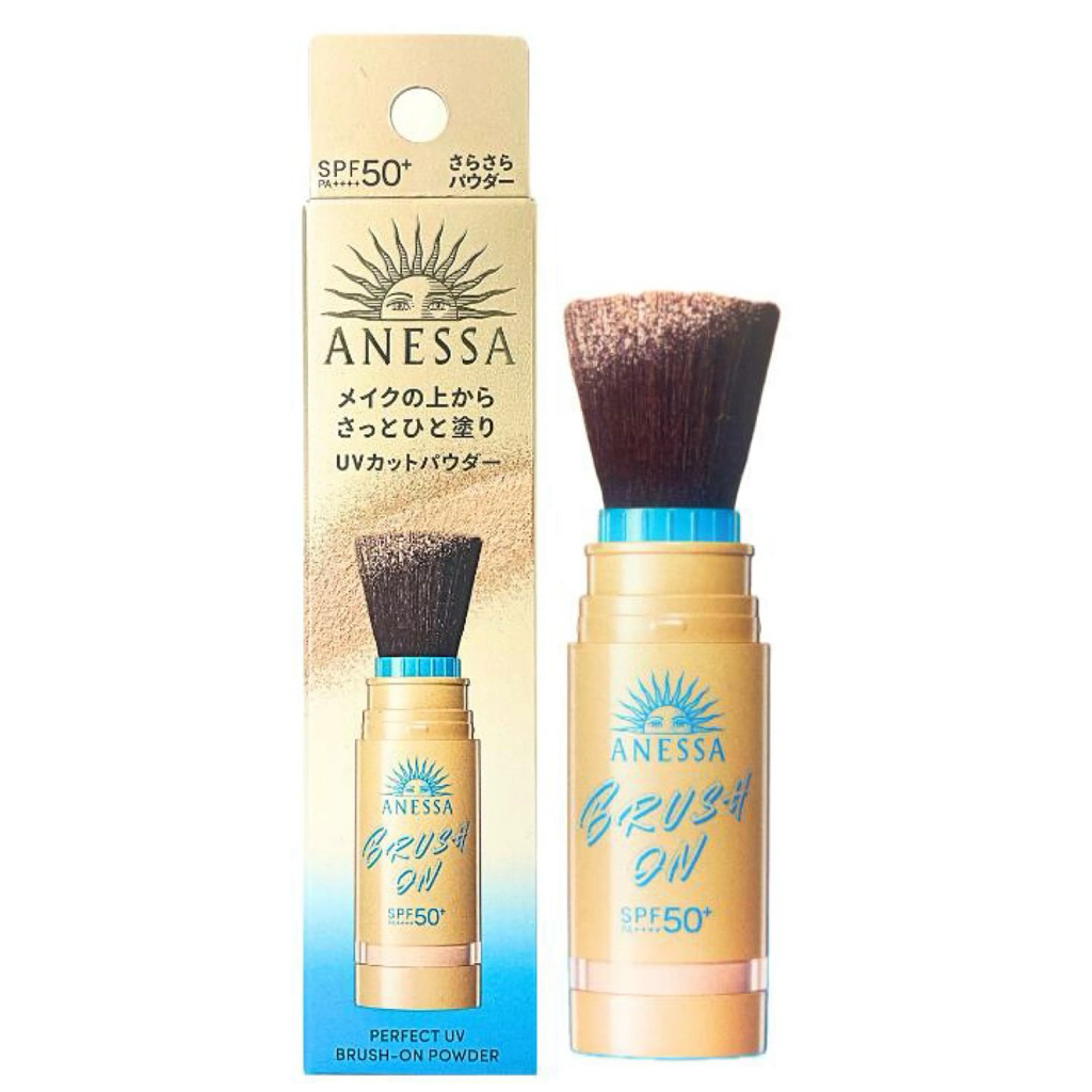 🇯🇵 แป้งกันแดด ANESSA Perfect UV Brush on Powder 3g‼️ส่ง15mar‼️