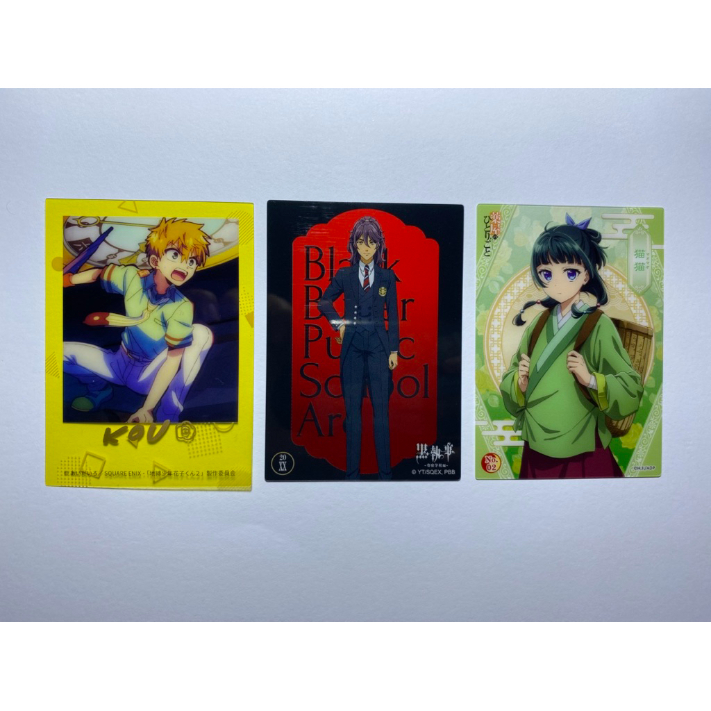 รวมงานซองสุ่มอนิเมะ พร้อมส่ง (นารูโตะ,bleach,พ่อบ้านปีศาจ,มาโดกะ,อื่นๆ)