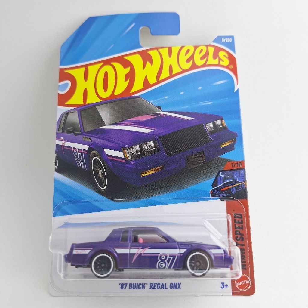 รถเหล็ก Hotwheels 87 BUICK REGAL GNX (ib45)