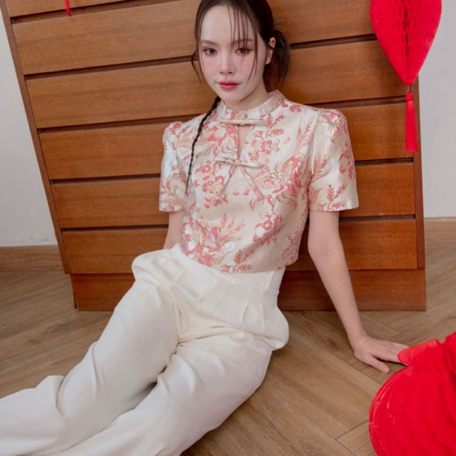 CNY 🧧TheBlancpale : Bai lu เสื้อตรุษจีนน่ารักมาก เหมาะกับตรุษจีนมาก