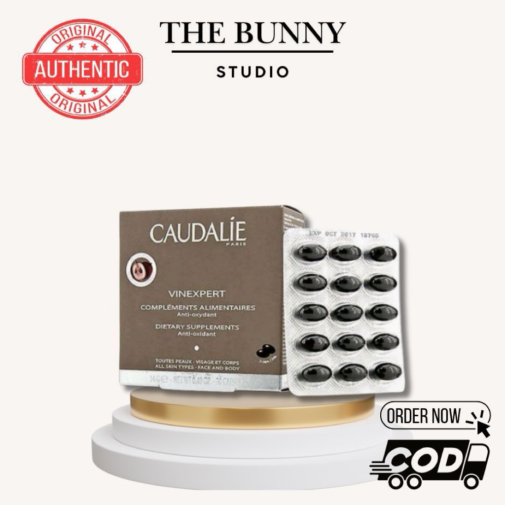 ส่งด่วน แท้💯 CAUDALIE VINEXPERT ANTI-AGEING SUPPLEMENTS คอดาลีย์ วิตามิน
