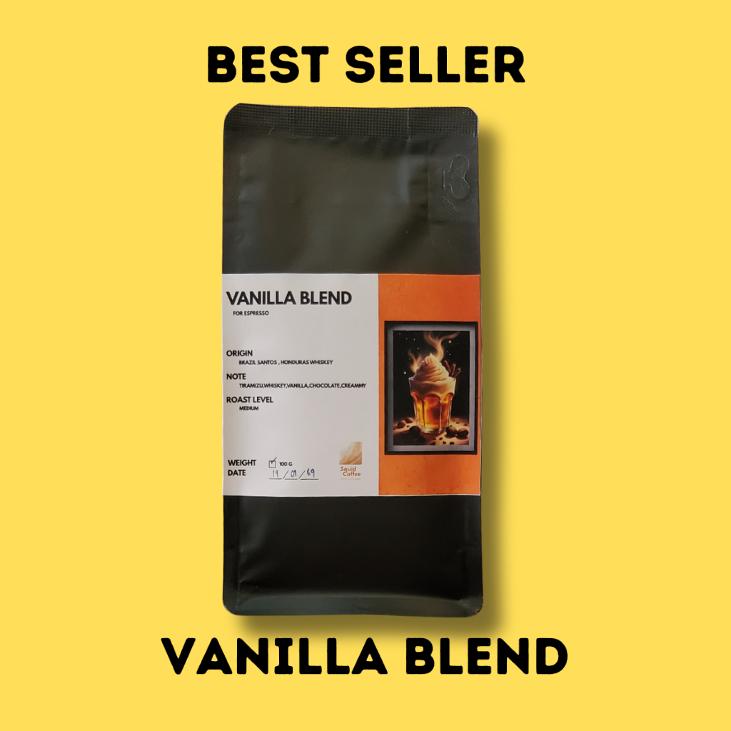 VANILLA BLEND (BRAZIL SANTOS x HONDURAS WHISKEY) 100g