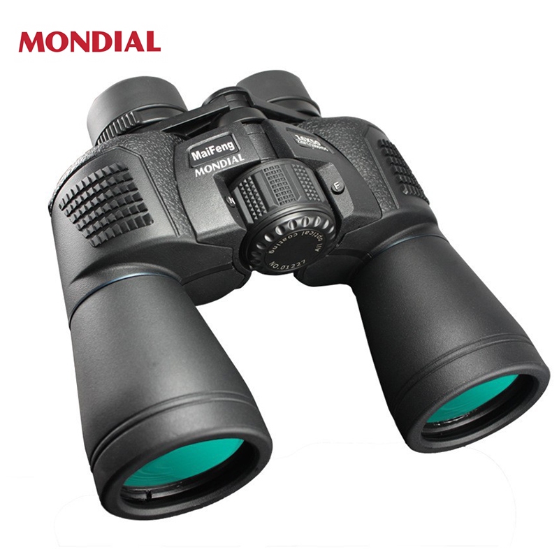 Mondial DT กล้องส่องทางไกล 20X50MF ซูม 2 เลนส์กำลังสูง HD ระยะยาวดู Night Vision แว่นตาของคนกลางคืน