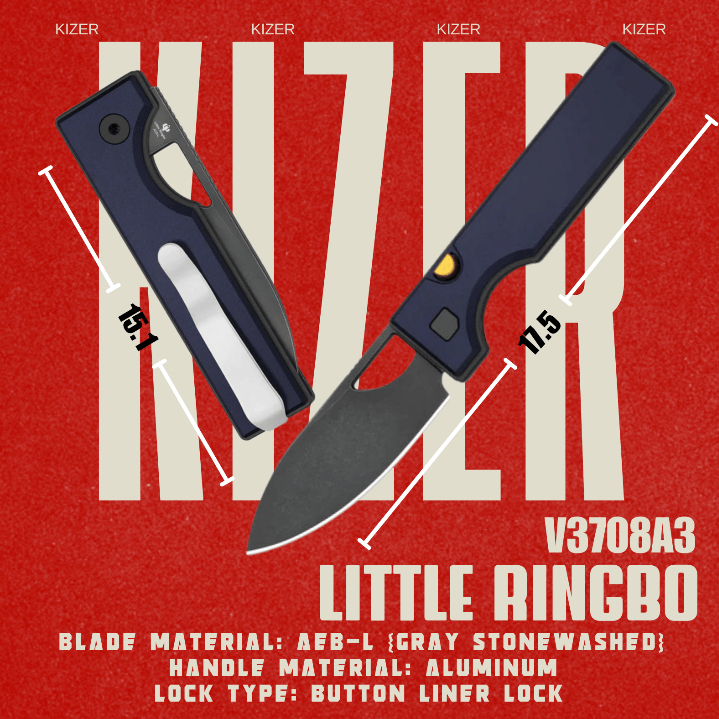 Kizer Little Ringbo | AEB-L | Aluminum | V3708A3 ร้าน Tamashi bkk ของแท้