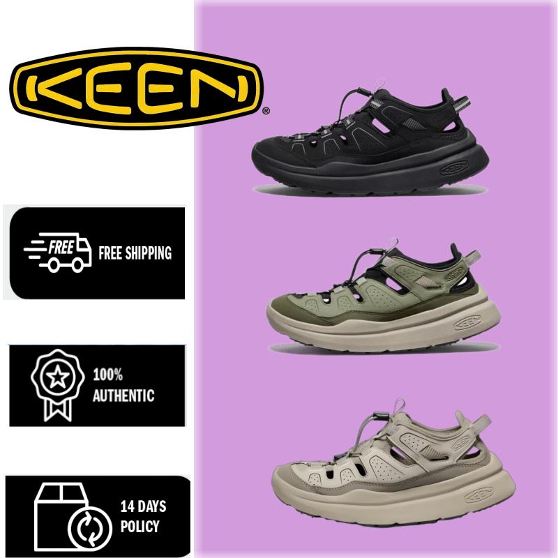 👟100%ของแท้🛒KEEN WK450 SANDAL แฟชั่นสวมรองเท้าผ้าใบระบายอากาศ Unisex