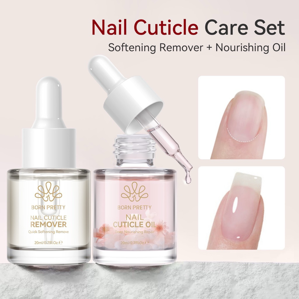Bron Pretty ออยบำรุงขอบเล็บและน้ำยากำจัดหนังกำพร้า ขนาด 20ml สินค้าพร้อมส่ง