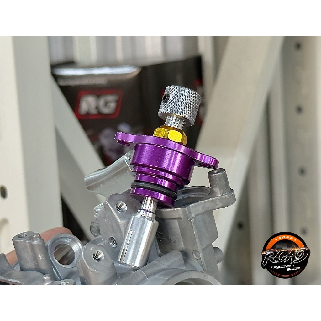 ตัวปรับรอบcbr250/crf มีหลายสี เเต่งแบบเกลียวขันล็อก ตั้งแบบไหนอยู่แบบนั้น นิ่งๆจบๆ