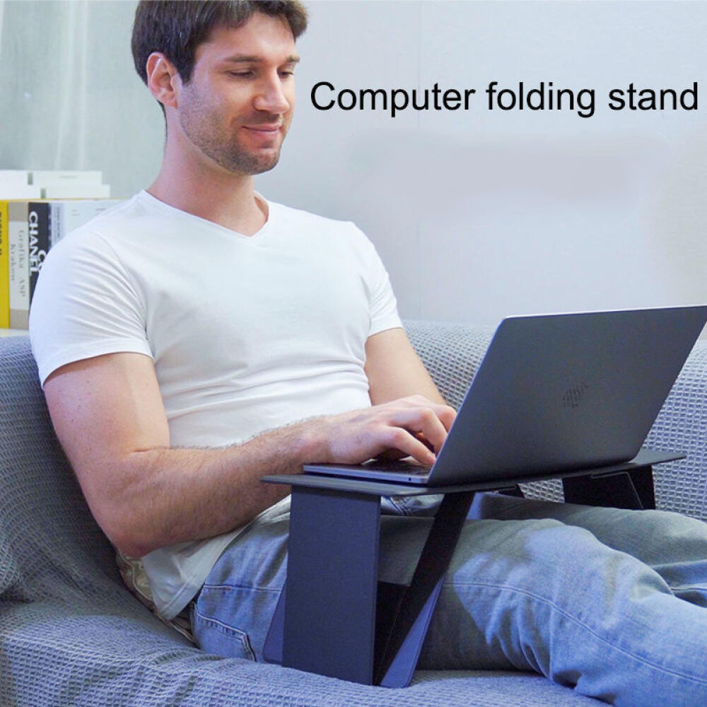 4in1 โต๊ะพับ อเนกประสงค์ พกพา วางแลปท็อป แท็บเล็ต 4in1 Invisible Sit-Stand Laptop Desk