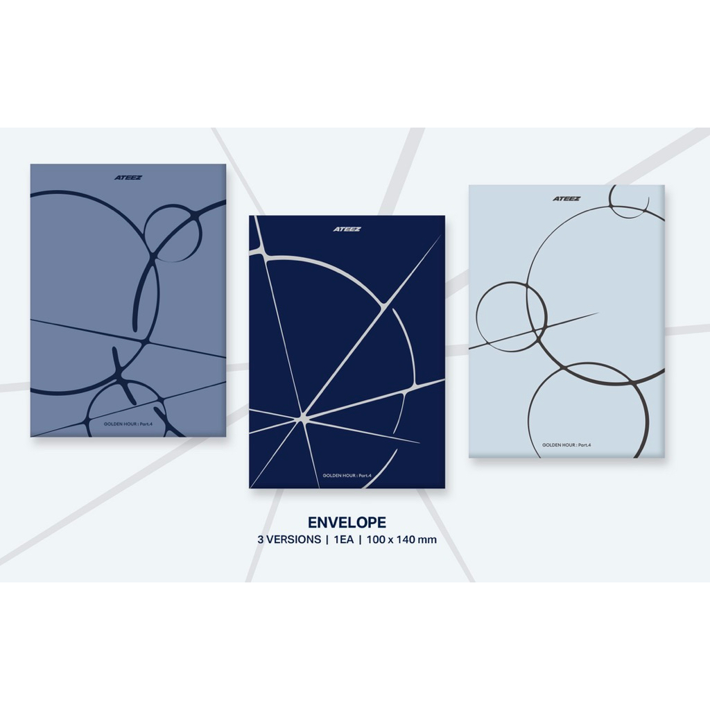พร้อมส่ง🇹🇭 ATEEZ 13TH MINI ALBUM [GOLDEN HOUR : Part.4](POCAALBUM)+การ์ด POB 뀨티즈 ver. #ATEEZ #การ์ดเอทีซ #อัลบั้มเอทีซ