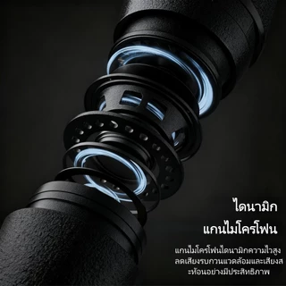 Professional 2.4Ghz ไมโครโฟนไร้สายความถี่ความถี่คงที่สามารถรับแบตเตอรี่ AA * 2 50 M เวที/KTV ปาร์ตี้