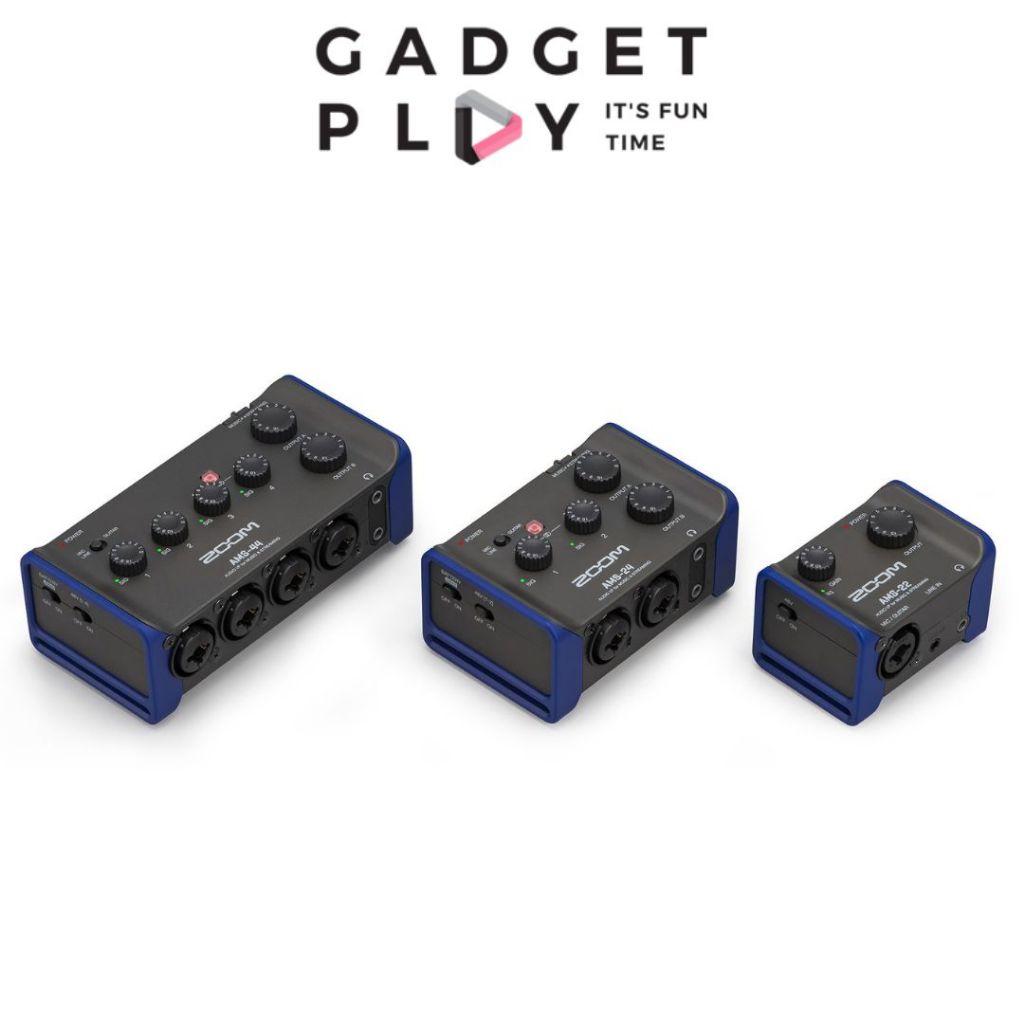 [กรุงเทพฯส่งด่วน] Zoom AMS 22 / 24 / 44 Audio Interface สินค้ารับประกันศูนย์ไทย