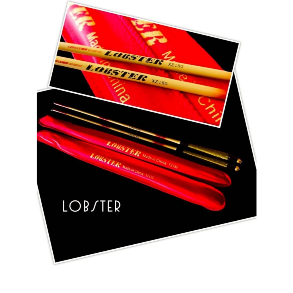 (ส่งทุกวัน) คันเบ็ดตกกุ้ง คันตกกุ้ง รุ่น LOBSTER XZ150 XZ180 ลายสวย น้ำหนักเบา พกพาสะดวก