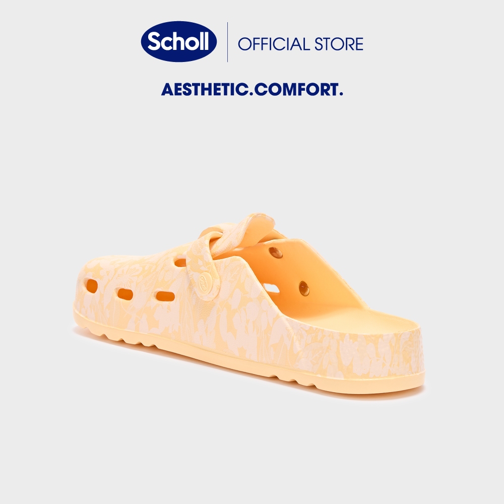 Scholl รองเท้าแตะผู้หญิงแบบสวม รุ่น Bahia Clog for Women เทคโนโลยี Bioprint กระชับทุกก้าวเดิน ราคา ถูกที่สุด ดีลบีเคเค แกลเลอรีภาพที่ 3