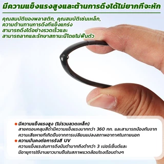 DIZIK ลวดพลาสติก PET ลวดดัดบอนไซ ลวดพลาสติก ลวดค้างผัก ลวดเคือบพลาสติก 2.5mm*750M/3.0mm*500M