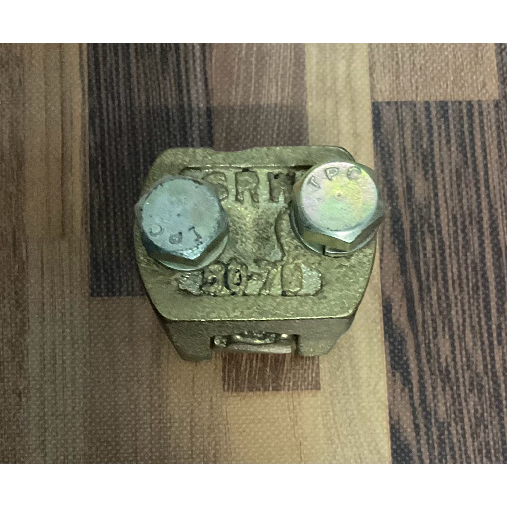 ยูแคลมป์ทองเหลือง 2 สกรู 50-70(U-clamp)