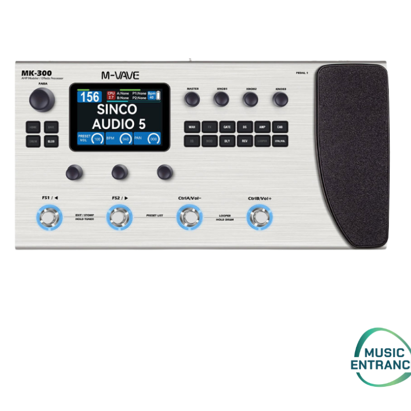 M VAVE MK-300  Effects Guitar เอฟเฟคกีตาร์ มัลติเอฟเฟค Multi Effects M VAVE MK300