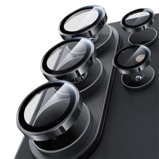 NEW WSKEN for Samsung S26 Ultra ตัวป้องกันเลนส์กล้อง 9H ฟิล์มกระจก โลหะผสมอลูมิเนียม ฟิล์มกล้อง Ring Ultra-HD กล้องหลัง