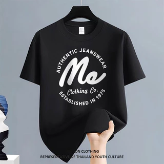 1326 สตรีทแฟชั่น CASUAL เสื้อยืด สีขาว-ดำ ลายการ์ตูน NEW YEAR OVERSIZE เสื้อยืดผู้ชาย COOL คอกลม ผู้ชาย
