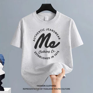 1326 สตรีทแฟชั่น CASUAL เสื้อยืด สีขาว-ดำ ลายการ์ตูน NEW YEAR OVERSIZE เสื้อยืดผู้ชาย COOL คอกลม ผู้ชาย