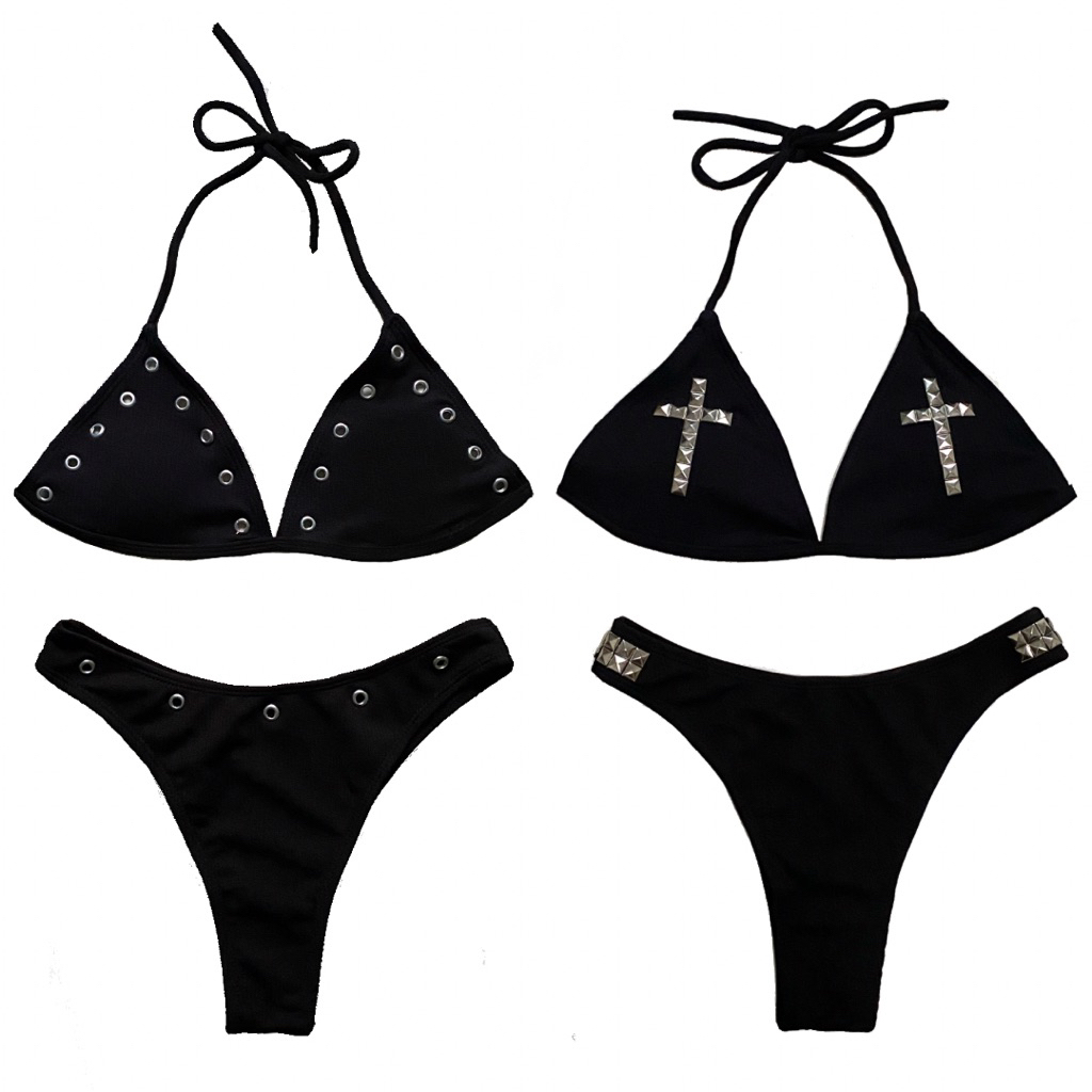 GH Bikini set | ตกแต่งอะไหล่ eyelets&studs