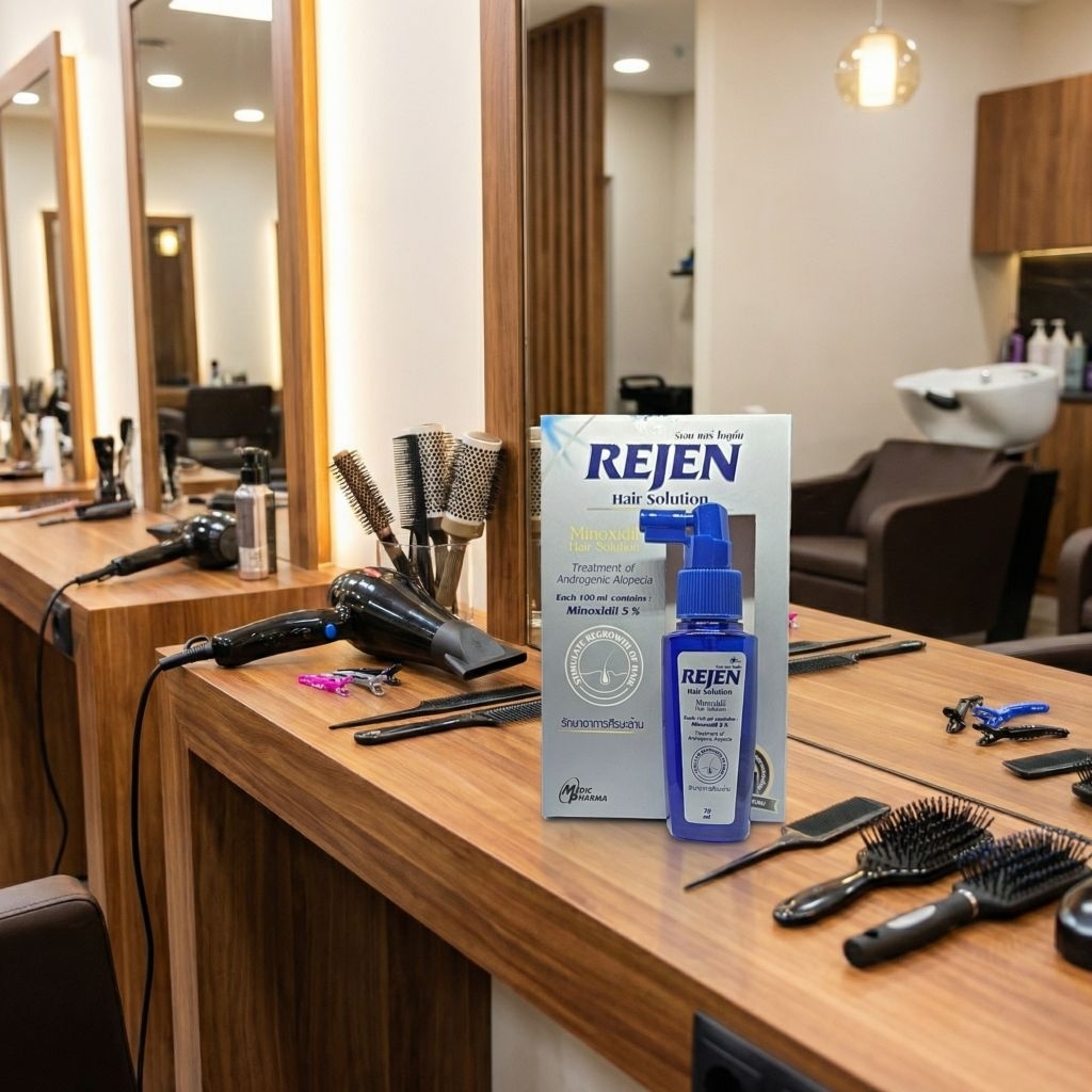 (ของแท้100%)รีเจน Rejjeen 5% บำรุงผมให้หนาเส้นใหญ่ เร่งผมยาว