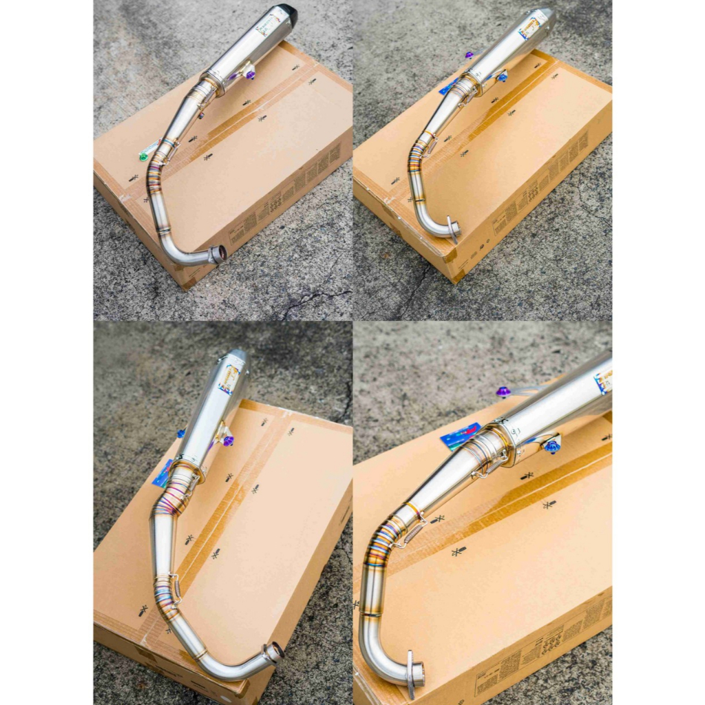 ท่อ FT Titanium Forza350 Xmax300 Full SUS