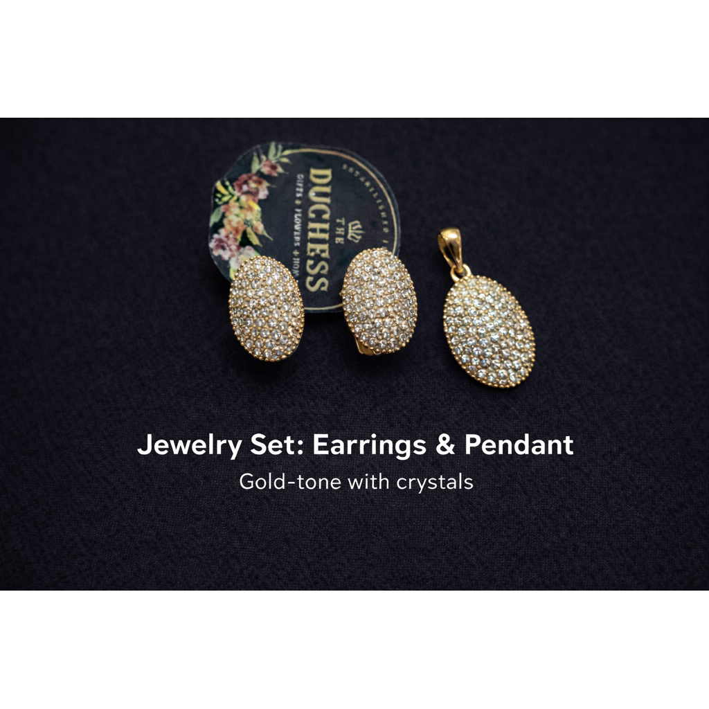 Earrings & Pendant Set