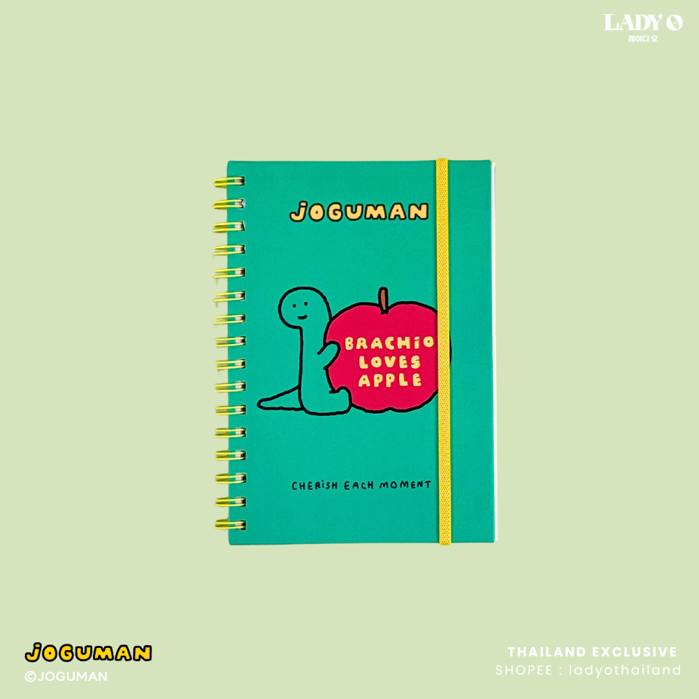 JOGUMAN Hard Cover Notebook Planner and Sticker - Crerish The Moment