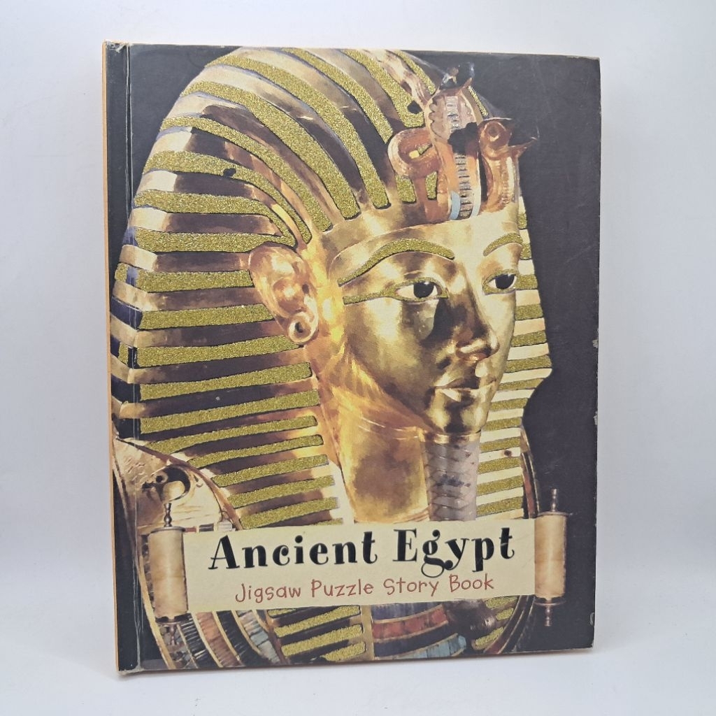 #P #มือสอง : Ancient Egypt Jigsaw Puzzle Story Book(หนังสือความรู้)