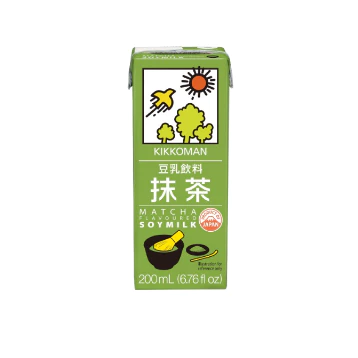 KIKKOMAN SOYMILK MATCHA 200 ML. รสมัทฉะ