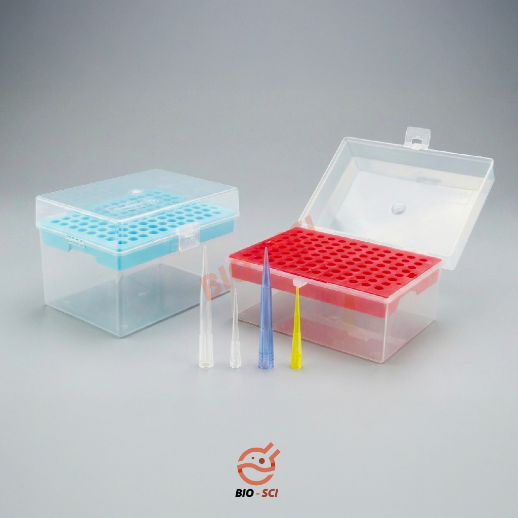 Micropipette Tips ทิปปิเปต (Yellow/Blue/White) 200ul / 1000ul แพ็ค 500/1000 ชิ้น (Autoclavable) อุปกรณ์วิทยาศาสตร์
