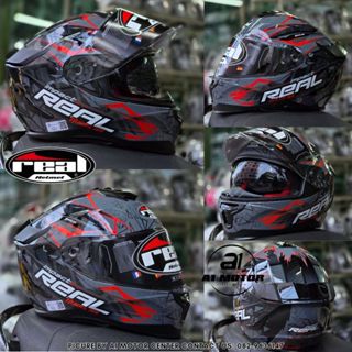 Real Hurricane Impact2 หมวกกันน็อคเต็มใบ แว่น2ชั้น ชิลล์ใสแว…