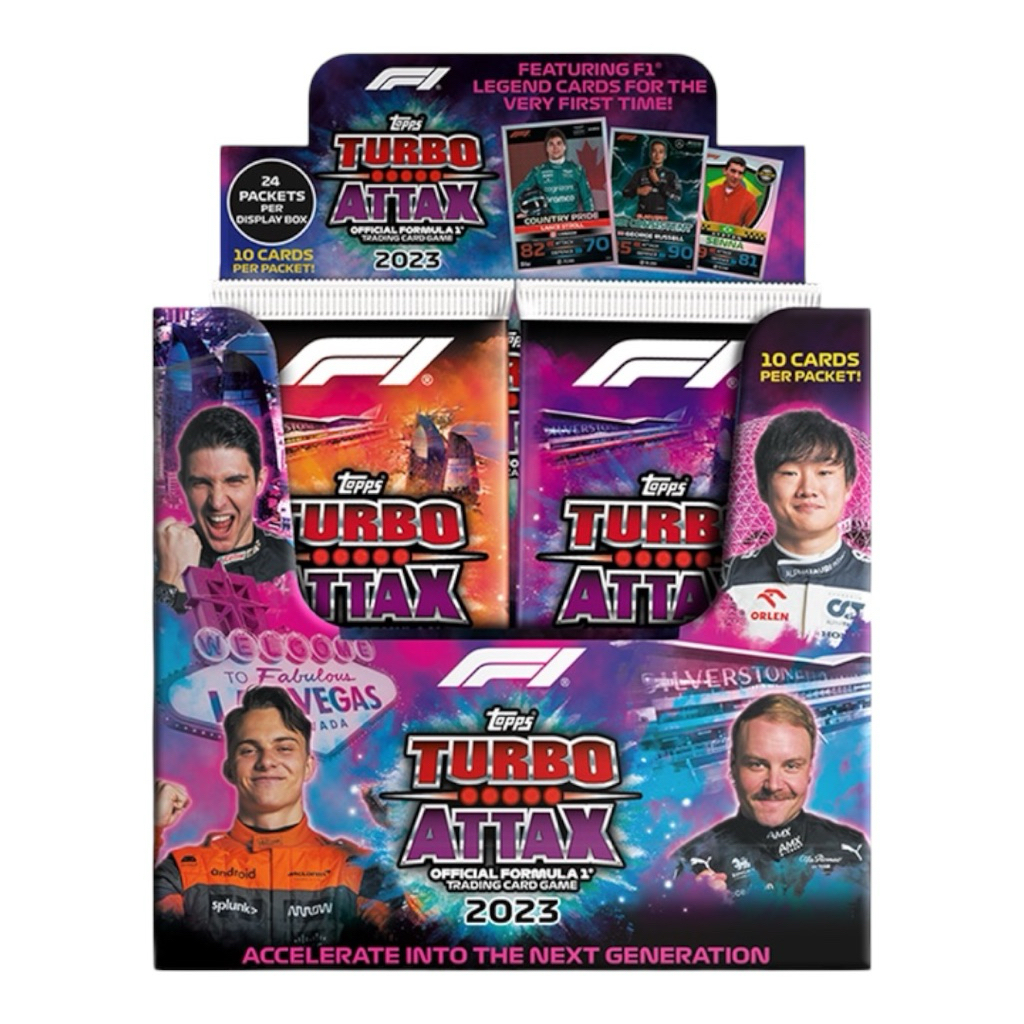F1 Turbo Attax 2023 - 1 Booster Box | 24 Packs