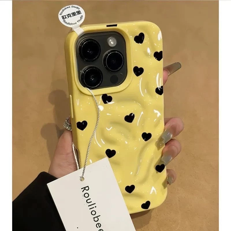 📸เคสโทรศัพท์Ins Hot แฟชั่นเชอร์รี่เข้ากันได้เคสไอโฟน 11 13 15 17 12 Pro Max 16 12 Pro 15 8 7 14 Plus XR X XS Max
