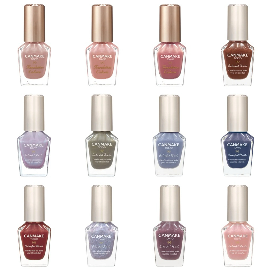 (พร้อมส่ง) CANMAKE น้ำยาทาเล็บเจลไม่ต้องอบ คอลเลคชั่นใหม่ นำเข้าจากญี่ปุ่น มีครบทุกสี ส่งฟรี