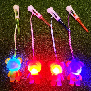 Tee ตั้งลูกกอล์ฟ ไฟกระพริบ ป้องกันTกระเด็นหาย Golf Tee hanger cartoon flashing light led.