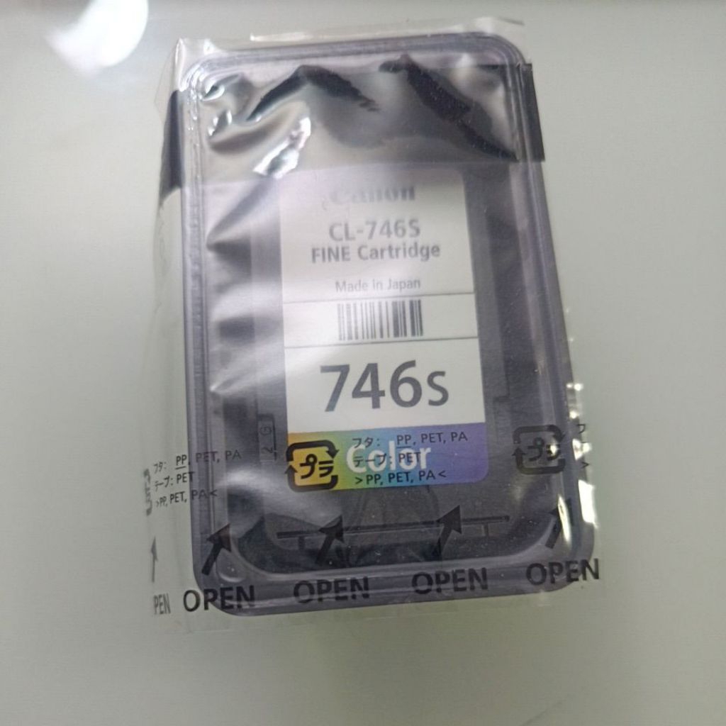 ตลับหมึก canon ตลับสี CL-746s 746s made in Japan