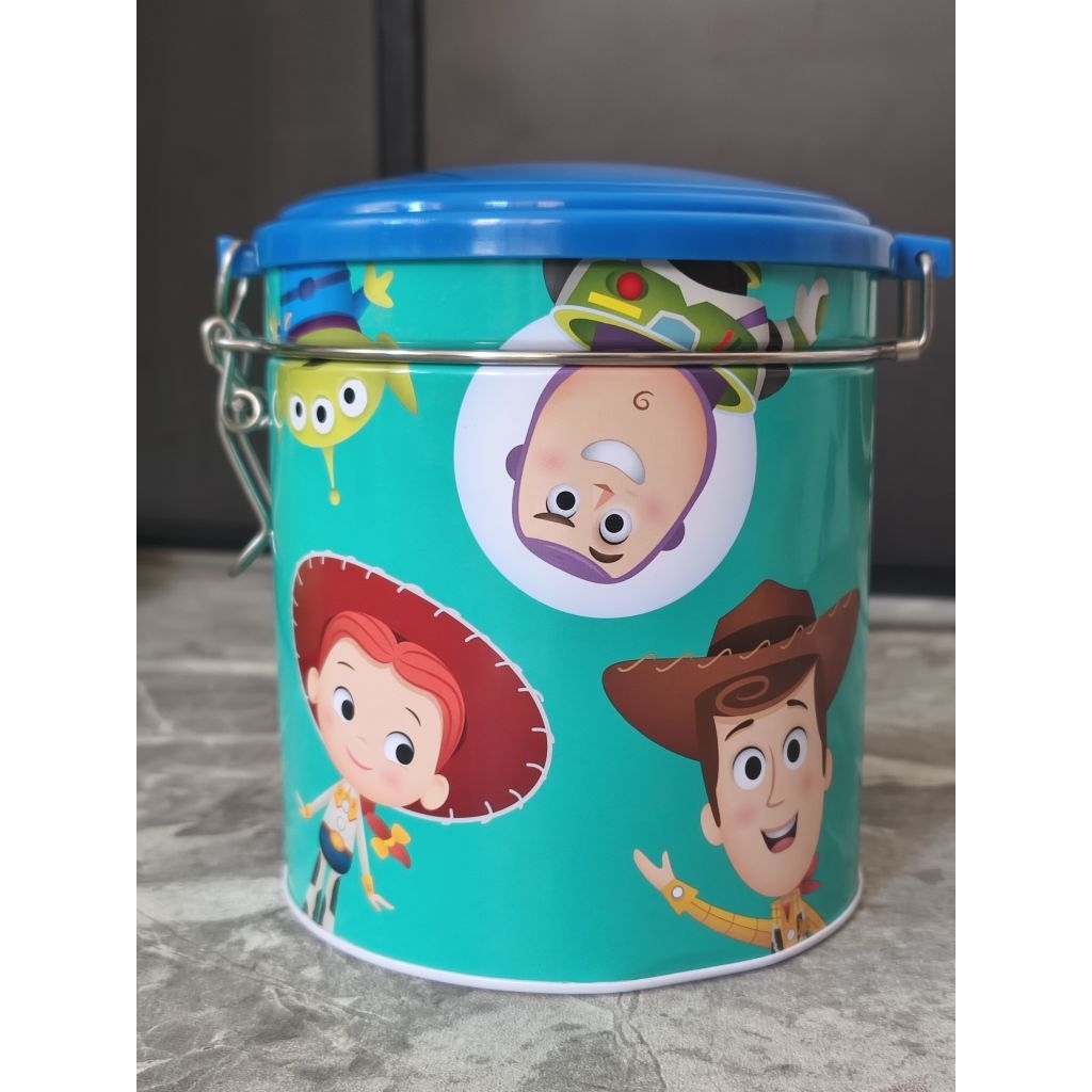 กล่องเหล็ก กล่องขนม กล่องคุกกี้ S&P (กล่องเปล่า ไม่มีขนม)