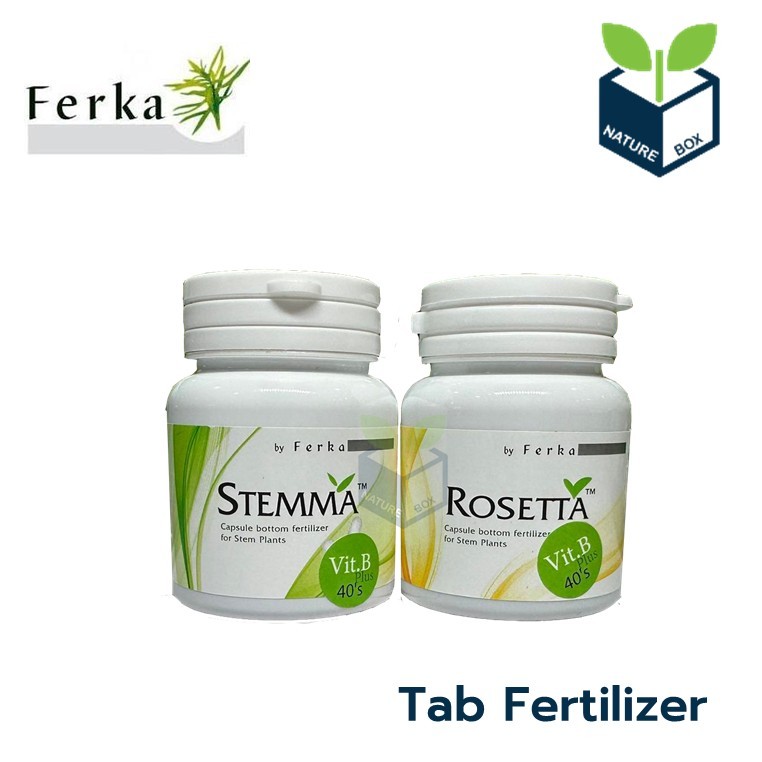 Ferka Stemma and Rosetta (Tab Fertilizer) ปุ๋ยฝัง สำหรับตู้ไม้น้ำ
