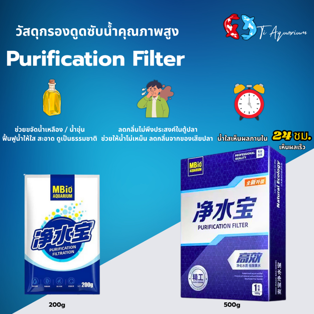 วัสดุกรองดูดซับน้ำคุณภาพสูง (Purification Filter)