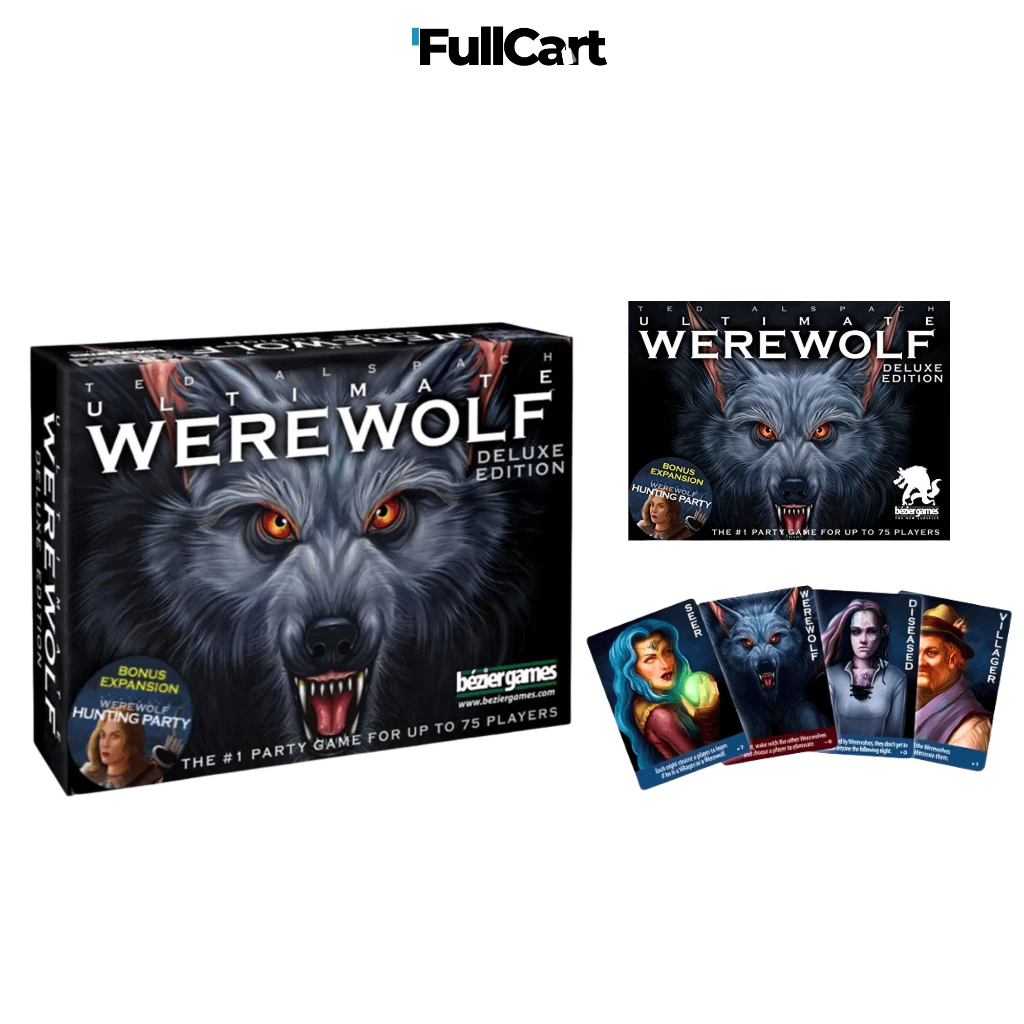 Ultimate Werewolf Deluxe Edition Board Game เกมการ์ด บอร์ดเกม เกมการ์ดหมาป่า แววูฟ เวอร์ชั่นภาษาอังกฤษ By FullCart. thumbnail 5