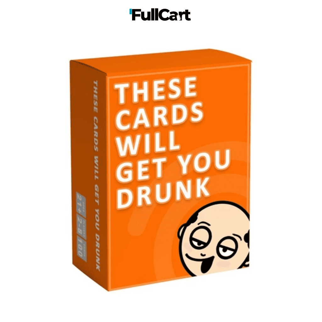 These Cards Will Get You Drunk Too การ์ดเกม Fun Adult Drinking Game for Parties Cards Board Game บอร์ดเกม By FullCart.